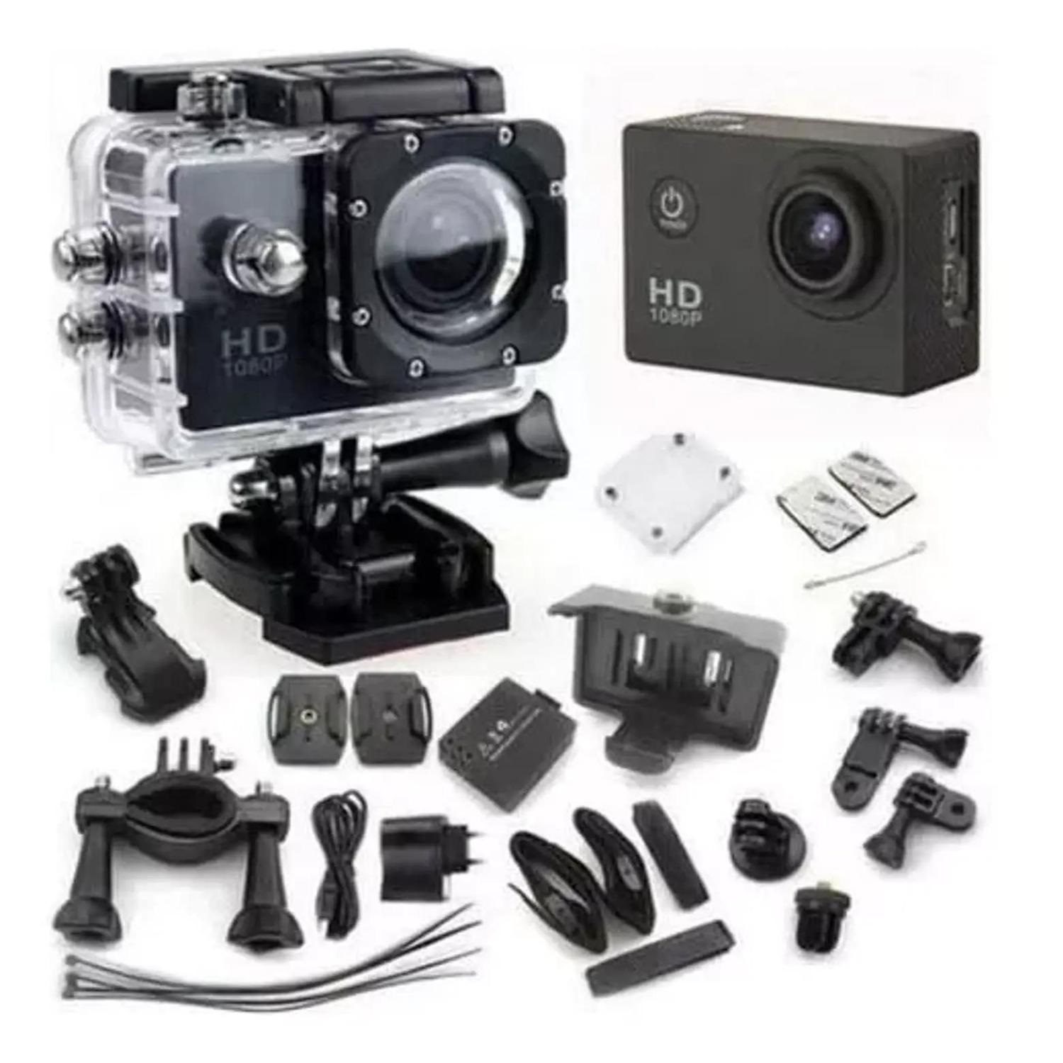 Foto extra 4 do produto Câmera de Esportes e Ação 4k Full Hd a Prova D’Água Wifi Tipo Go Pro