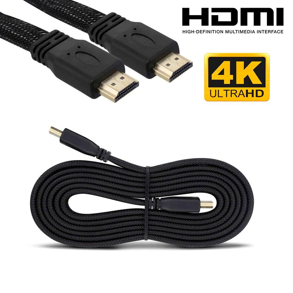 Foto extra 3 do produto Cabo HDMI 5 Metros – 4k Ultra HD 3D – Alta Velocidade