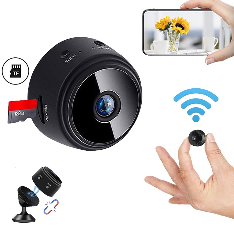 Foto extra 3 do produto Mini Câmera Espiã A9 Wifi